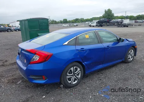 2017 Honda Civic Lx из США, поврежденный, VIN 19XFC2F56HE210170